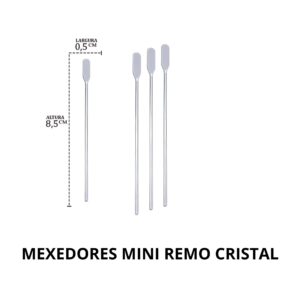 MEXEDORES MINI REMO CRISTAL 500 UN