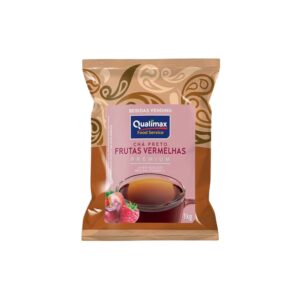 BEBIDA QUALIMAX CHA PRETO FRUTAS VERMELHAS - 1 KG