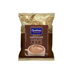 MISTURA PARA BEBIDA CHOCOLATE ZERO ADIÇÃO DE AÇÚCAR QUALIMAX 1 KG
